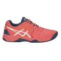 Asics Tennis Shoes Gel Resolution 7 Clay/Tennis Shoes Papaya Red Girls